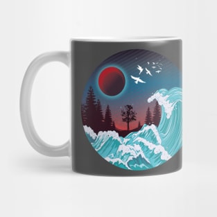 The Great Retro Wave Mug